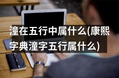 <h3>潼在五行中属什么(康熙字典潼字五行属什么)