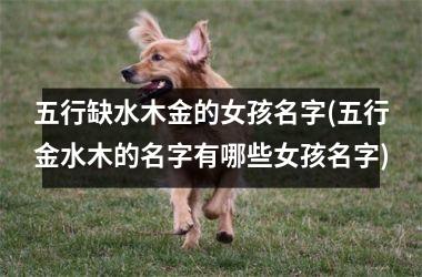 五行缺水木金的女孩名字(五行金水木的名字有哪些女孩名字)