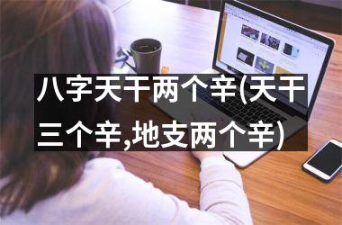 <h3>八字天干两个辛(天干三个辛,地支两个辛)