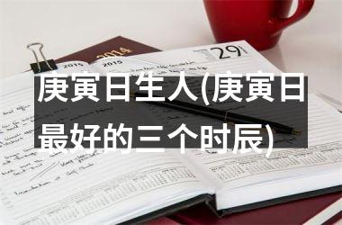 <h3>庚寅日生人(庚寅日最好的三个时辰)