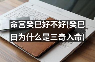 <h3>命宫癸巳好不好(癸巳日为什么是三奇入命)