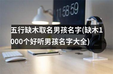 <h3>五行缺木取名男孩名字(缺木1000个好听男孩名字大全)