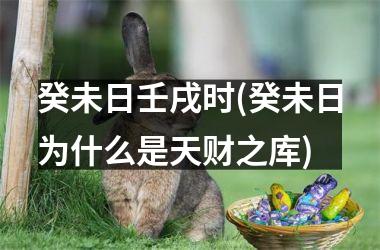 <h3>癸未日壬戌时(癸未日为什么是天财之库)