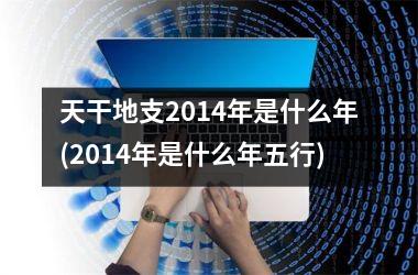 <h3>天干地支2014年是什么年(2014年是什么年五行)
