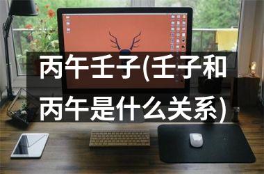<h3>丙午壬子(壬子和丙午是什么关系)