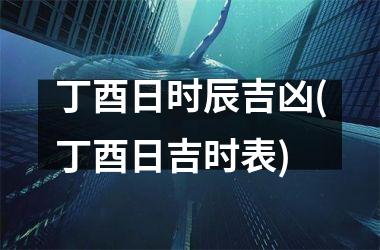 丁酉日时辰吉凶(丁酉日吉时表)
