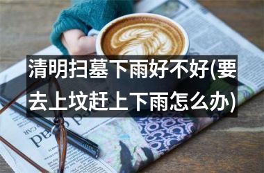 清明扫墓下雨好不好(要去上坟赶上下雨怎么办)