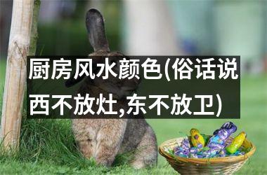 <h3>厨房风水颜色(俗话说西不放灶,东不放卫)