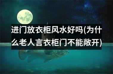 <h3>进门放衣柜风水好吗(为什么老人言衣柜门不能敞开)