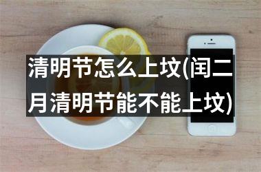 <h3>清明节怎么上坟(闰二月清明节能不能上坟)