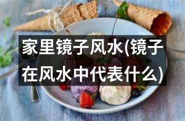 <h3>家里镜子风水(镜子在风水中代表什么)