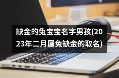 <h3>缺金的兔宝宝名字男孩(2025年二月属兔缺金的取名)