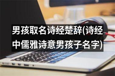 <h3>男孩取名诗经楚辞(诗经中儒雅诗意男孩子名字)