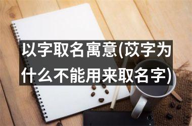 <h3>以字取名寓意(苡字为什么不能用来取名字)
