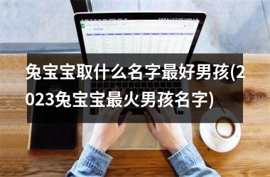 <h3>兔宝宝取什么名字最好男孩(2025兔宝宝最火男孩名字)