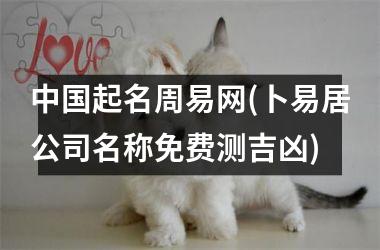 <h3>起名周易网(卜易居公司名称免费测吉凶)