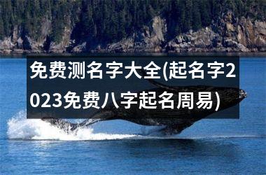 <h3>免费测名字大全(起名字2025免费八字起名周易)