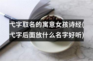 <h3>弋字取名的寓意女孩诗经(弋字后面放什么名字好听)