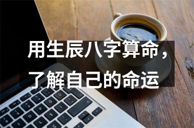<h3>用生辰八字算命，了解自己的命运