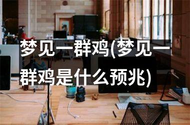 <h3>梦见一群鸡(梦见一群鸡是什么预兆)