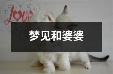 <h3>梦见和婆婆