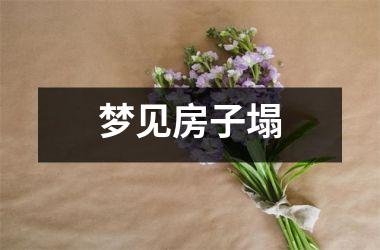 <h3>梦见房子塌