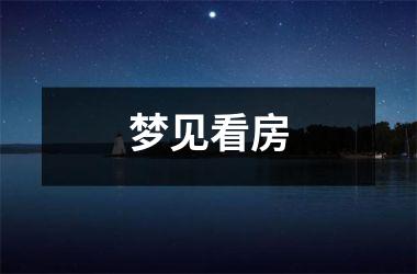 <h3>梦见看房