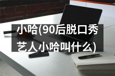 <h3>小哈(90后脱口秀艺人小哈叫什么)