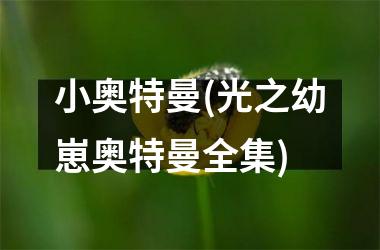 小奥特曼(光之幼崽奥特曼全集)