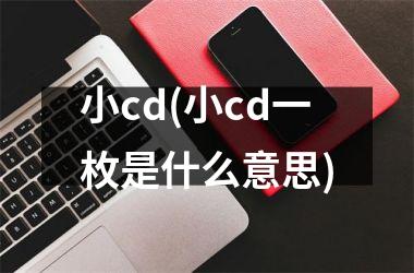 <h3>小cd(小cd一枚是什么意思)