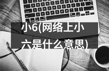 <h3>小6(网络上小六是什么意思)