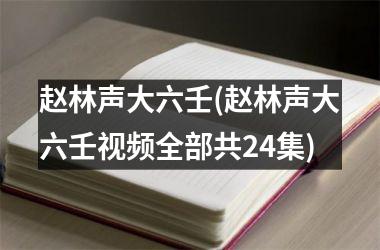 <h3>赵林声大六壬(赵林声大六壬全部共24集)