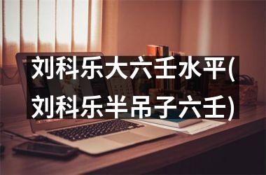 <h3>刘科乐大六壬水平(刘科乐半吊子六壬)