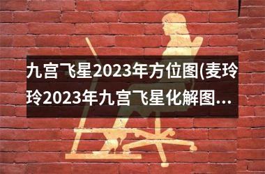 九宫飞星2023年方位图(