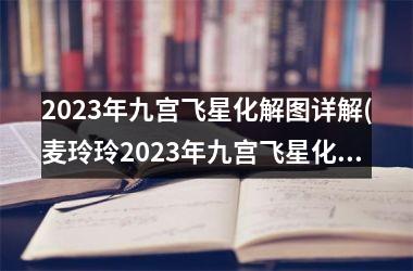 2025年九宫飞星化解图详解(麦玲玲2025年九宫飞星化解图)