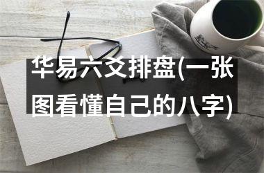 华易六爻排盘(一张图看懂自己的八字)
