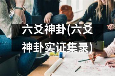 <h3>六爻神卦(六爻神卦实证集录)