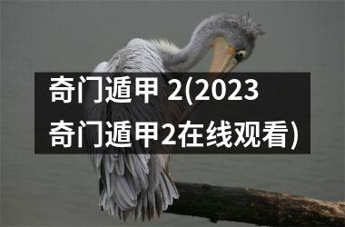 <h3>奇门遁甲 2(2025奇门遁甲2在线观看)