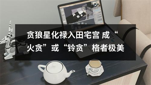 贪狼星化禄入田宅宫成“火贪”或“铃贪”格者极美