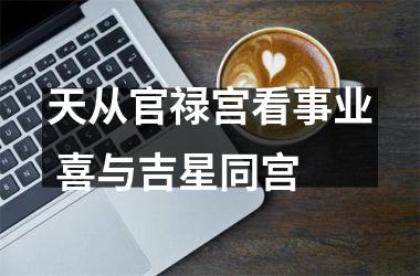 <h3>天从官禄宫看事业 喜与吉星同宫