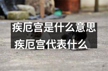 <h3>疾厄宫是什么意思 疾厄宫代表什么