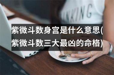 <h3>紫微斗数身宫是什么意思(紫微斗数三大最凶的命格)