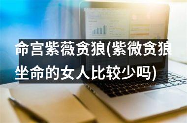 <h3>命宫紫薇贪狼(紫微贪狼坐命的女人比较少吗)