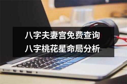 <h3>八字夫妻宫免费查询八字桃花星命局分析