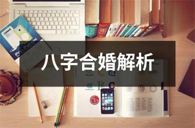 <h3>八字合婚解析