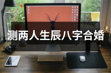 <h3>测两人生辰八字合婚