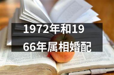 1972年和1966年属相婚配