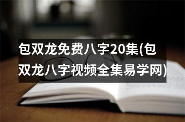<h3>包双龙免费八字20集(包双龙八字全集易学网)