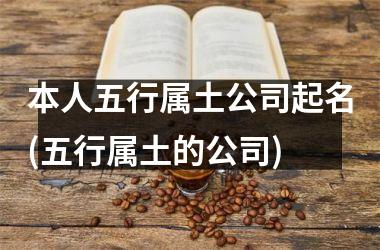 <h3>本人五行属土公司起名(五行属土的公司)
