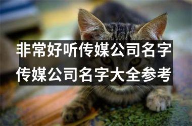 <h3>非常好听传媒公司名字 传媒公司名字大全参考